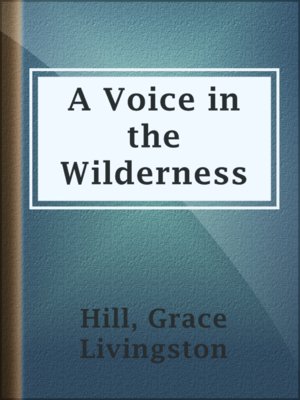 cover image of A Voice in the Wilderness